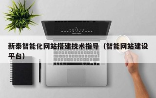 绍兴新泰智能化网站搭建技术指导（智能网站建设平台）